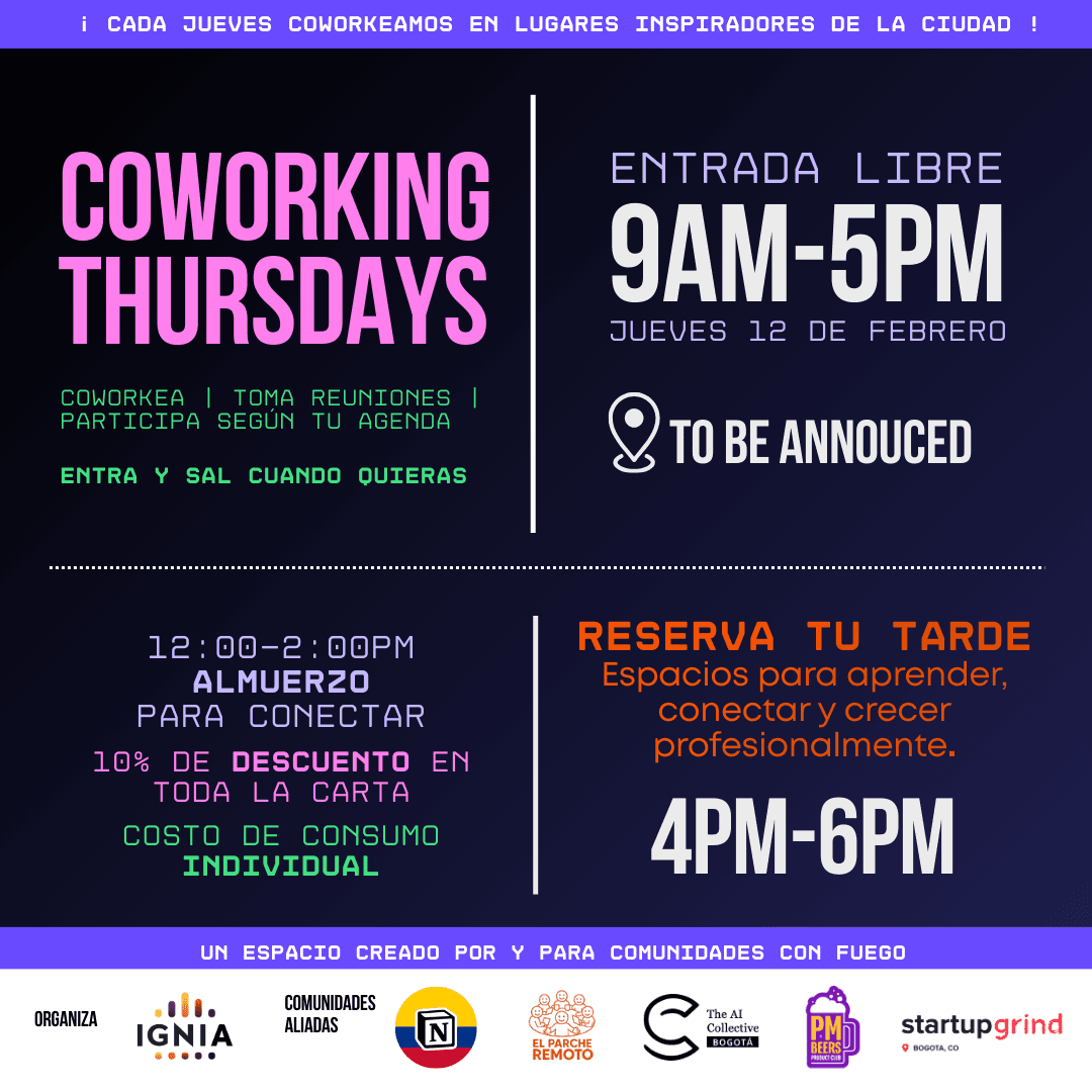 Coworking Thursdays - 12 de Febrero