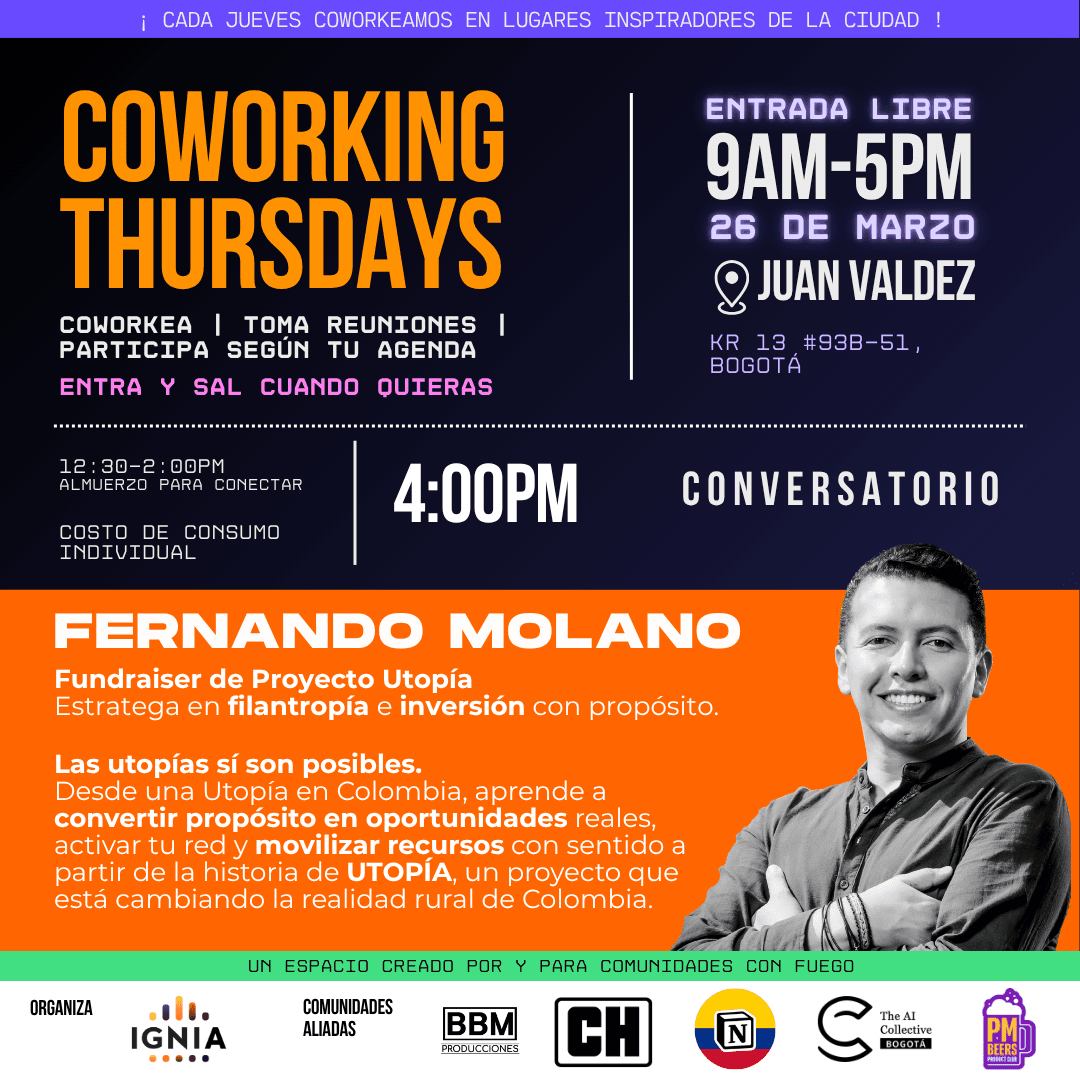 Coworking Thursdays - 26 de Marzo