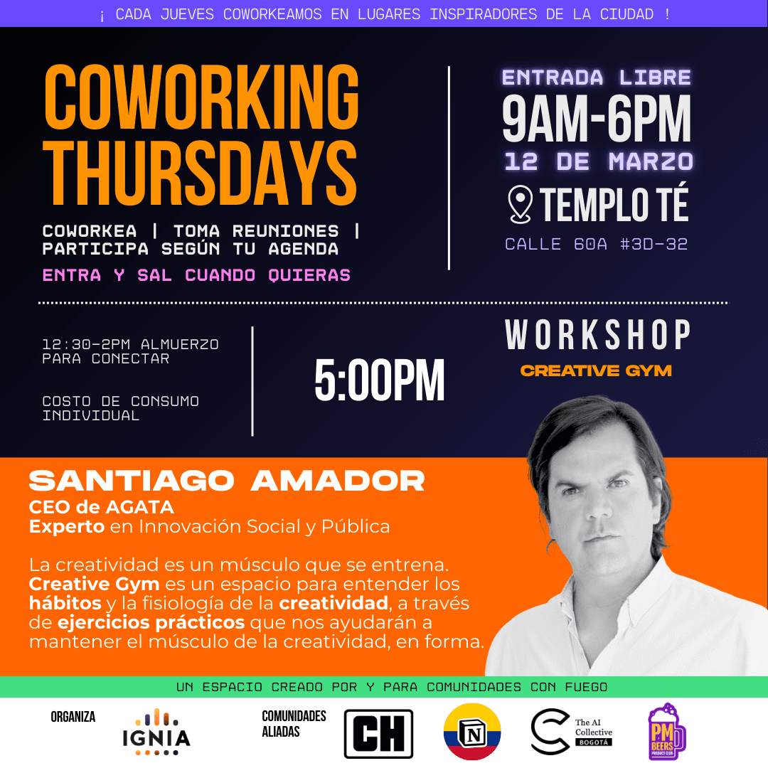 Coworking Thursdays - 12 de Marzo