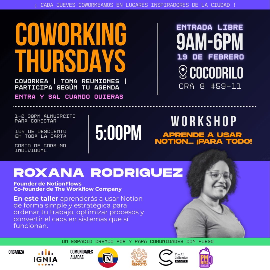 Coworking Thursdays - 19 de Febrero